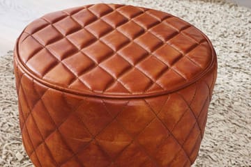 Soans Sittepuff - Brun - Møbler - Stoler - Krakk