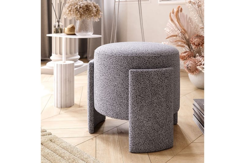 Sufian Saccosekk Utendørs 39 cm - Taupe - Møbler - Stoler - Krakk - Puff