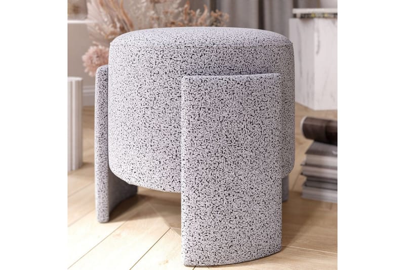 Sufian Saccosekk Utendørs 39 cm - Taupe - Møbler - Stoler - Krakk - Puff
