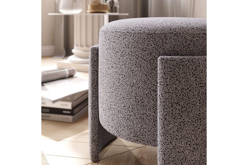 Sufian Saccosekk Utendørs 39 cm - Taupe - Møbler - Stoler - Krakk - Puff