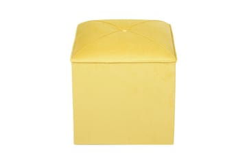 Sufian Saccosekk Utendørs 40 cm - Sennepsgul - Møbler - Stoler - Krakk - Puff