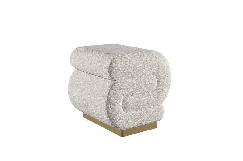 Sufian Saccosekk Utendørs 42 cm - Cremehvit - Møbler - Stoler - Krakk - Puff