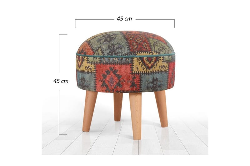 Sufian Saccosekk Utendørs 45 cm - Grön - Møbler - Stoler - Krakk - Puff