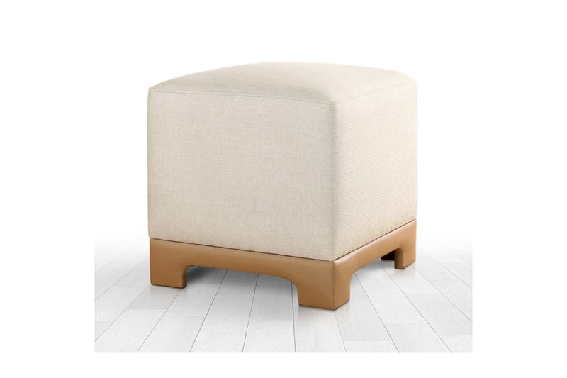Sufian Saccosekk Utendørs 50 cm - Beige/Cremehvit - Møbler - Stoler - Krakk - Puff