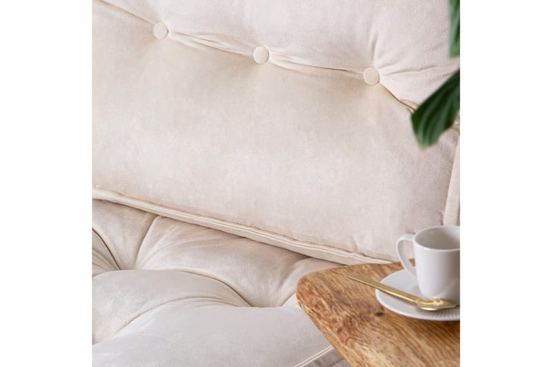Sufian Saccosekk Utendørs 80 cm - Beige - Møbler - Stoler - Krakk - Puff