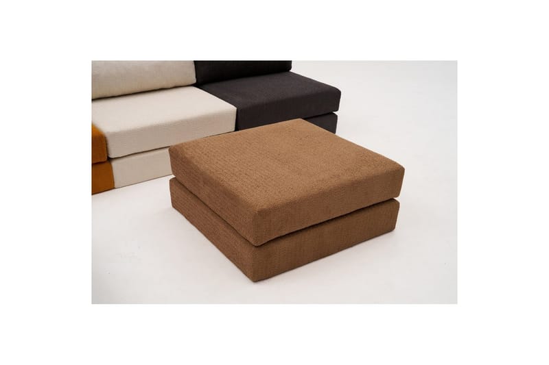 Sufian Saccosekk Utendørs 95 cm - Brun - Møbler - Stoler - Krakk - Puff
