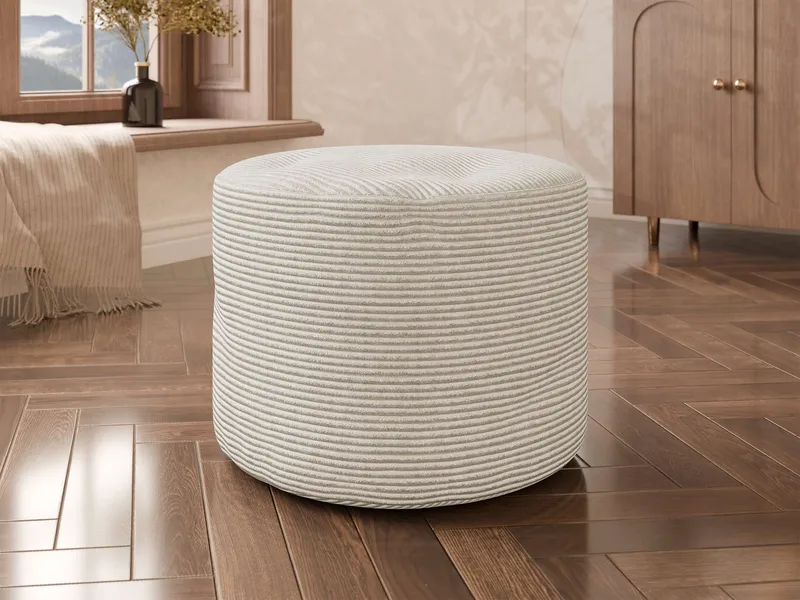 Teylor Sittepuff 55 cm - Beige - Møbler - Stoler - Krakk - Puff