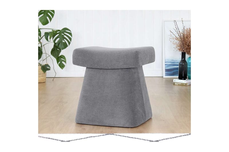 Thyrosin Sittepuff Utomhus 38 cm - Grå - Møbler - Stoler - Krakk - Puff