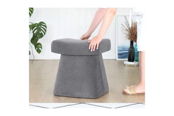 Thyrosin Sittepuff Utomhus 38 cm - Grå - Møbler - Stoler - Krakk - Puff