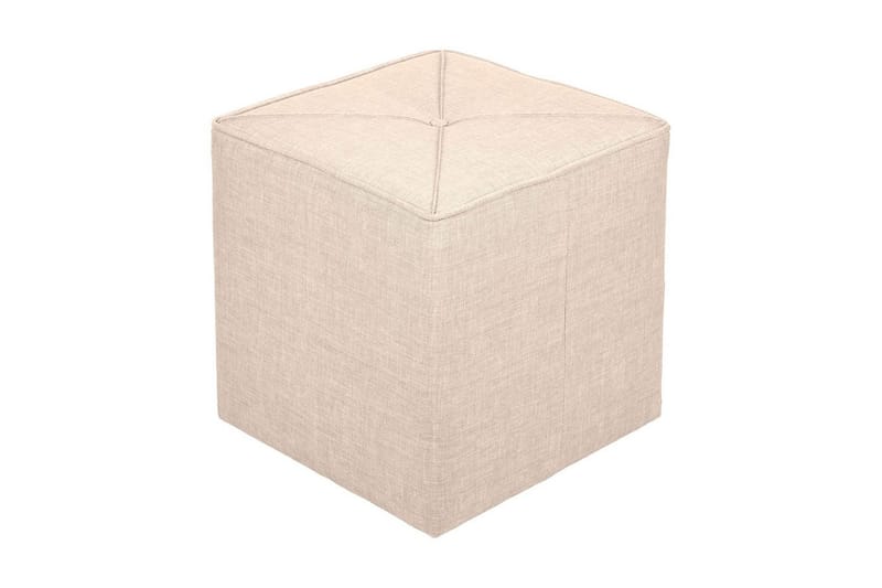 Toroufield Sittepuff Utomhus 40 cm - Krem - Møbler - Stoler - Krakk - Puff