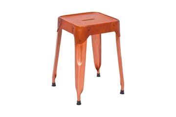 Torquilla Krakk 4-Pack - Kobber/Lær - Møbler - Stoler - Krakk