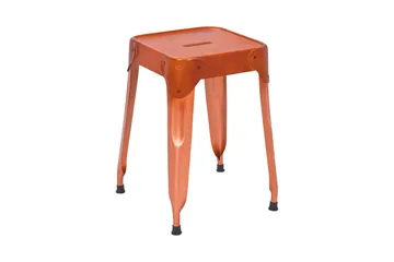 Torquilla Krakk 4-Pack - Kobber/Lær - Møbler - Stoler - Krakk