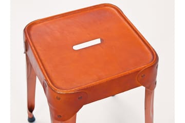 Torquilla Krakk 4-Pack - Kobber/Lær - Møbler - Stoler - Krakk