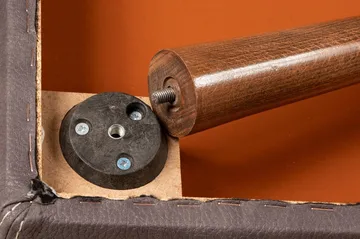 Urgnano Sittekrakk - Gul/Natur - Møbler - Stoler - Krakk