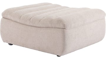 Valdoro fotskammel i stoff 120 cm - Beige - Møbler - Stoler - Krakk - Fotskammel