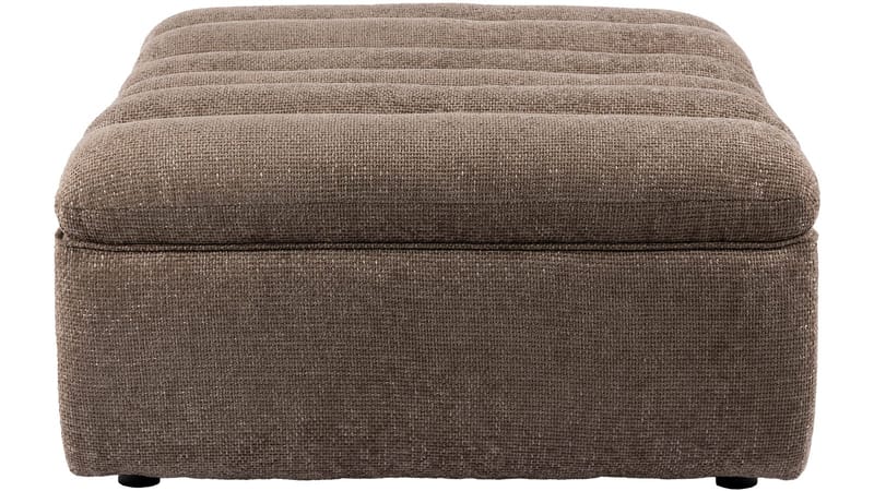 Valdoro fotskammel i stoff 120 cm - Mink - Møbler - Stoler - Krakk - Fotskammel