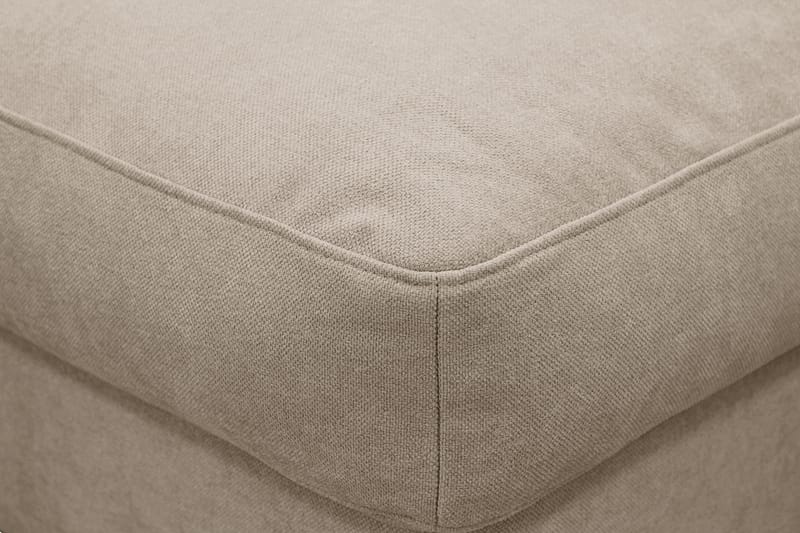 Valencia fotskammel med avtakbart og vaskbart trekk - Brun - Møbler - Stoler - Krakk - Fotskammel