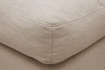 Valencia fotskammel med avtakbart og vaskbart trekk - Lysebrun - Møbler - Stoler - Krakk - Fotskammel