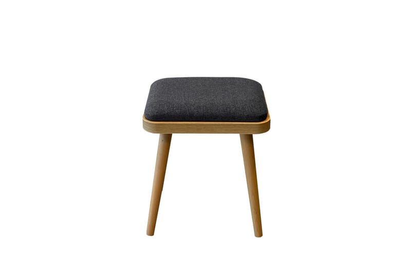 Valsot Sittepuff 40 cm, Eik/Antrasitt