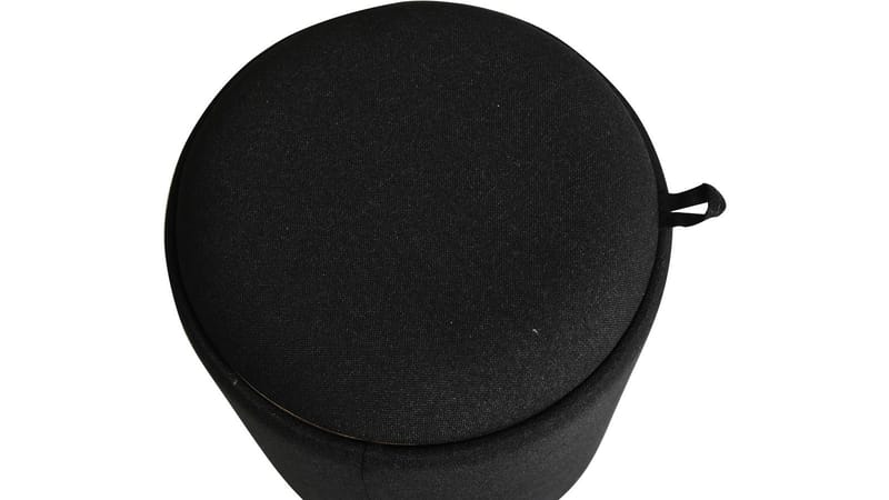 Velmira puff 2 deler 39 cm rund - Svart - Møbler - Stoler - Krakk - Puff