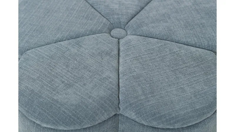 Viresta sittepuff med oppbevaring 60 cm - Blå - Møbler - Stoler - Krakk - Puff