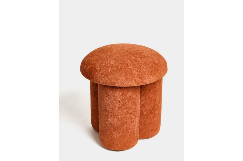 Vynor Fotpall 45 cm - Oransje - Møbler - Stoler - Krakk - Fotskammel