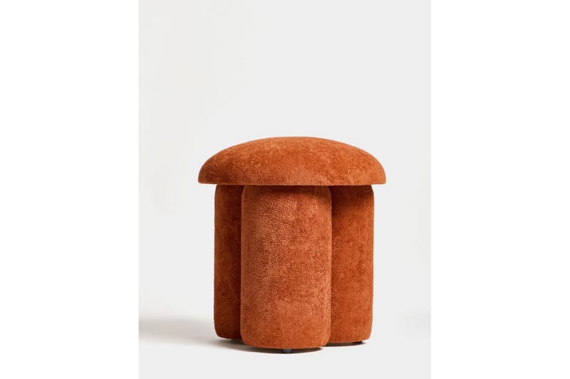 Vynor Fotpall 45 cm - Oransje - Møbler - Stoler - Krakk - Fotskammel