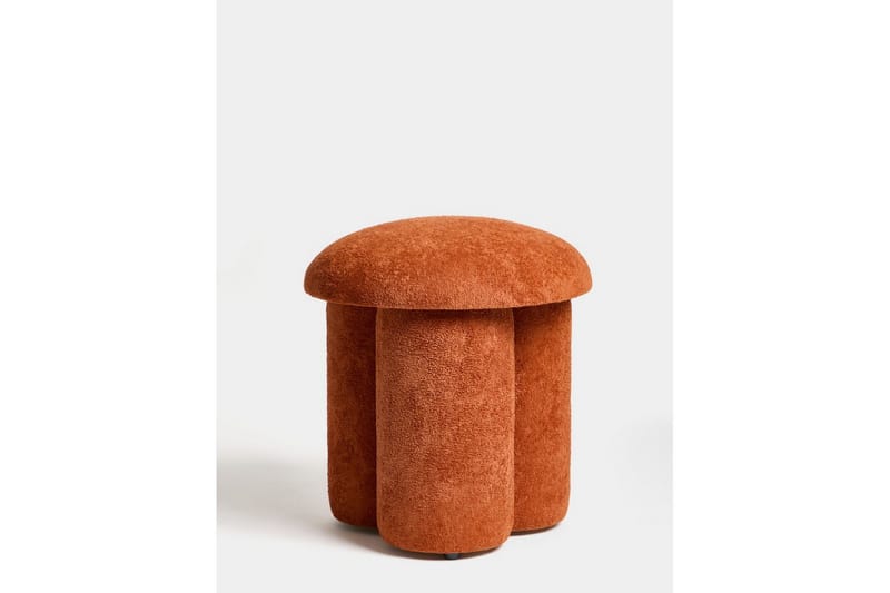Vynor Fotpall 45 cm - Oransje - Møbler - Stoler - Krakk - Fotskammel