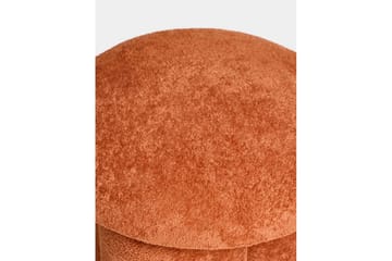 Vynor Fotpall 45 cm - Oransje - Møbler - Stoler - Krakk - Fotskammel
