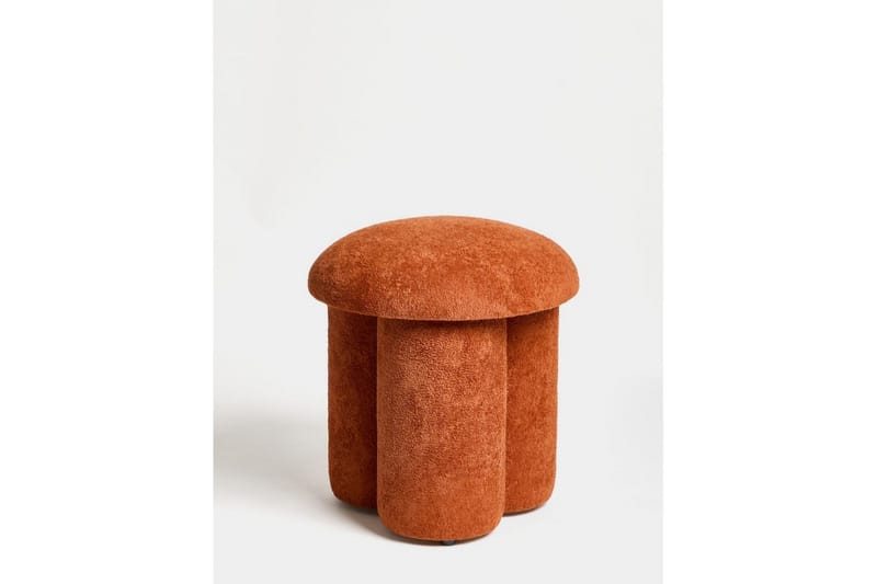 Vynor Fotpall 45 cm - Oransje - Møbler - Stoler - Krakk - Fotskammel