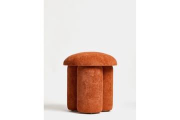 Vynor Fotpall 45 cm - Oransje - Møbler - Stoler - Krakk - Fotskammel