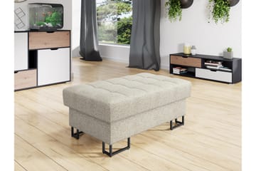 Warwick Fotpall 67 cm - Beige - Møbler - Stoler - Krakk - Fotskammel