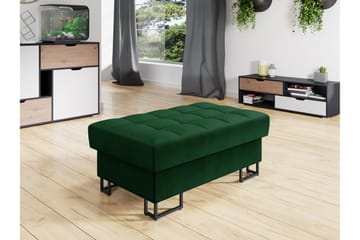 Warwick Fotpall 67 cm - Grønn - Møbler - Stoler - Krakk - Fotskammel