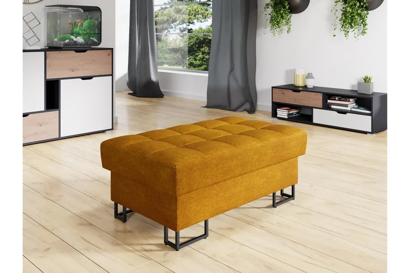 Warwick Puff - Oransje - Møbler - Stoler - Krakk - Puff