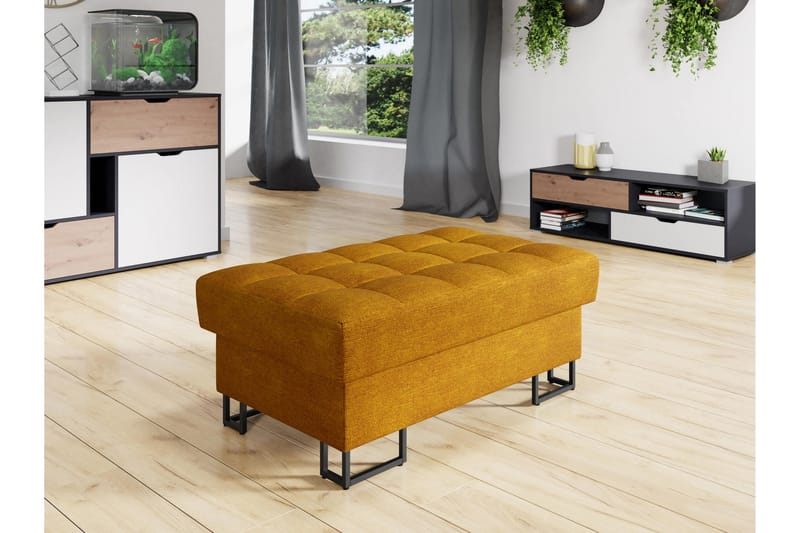 Warwick Puff - Oransje - Møbler - Stoler - Krakk - Puff