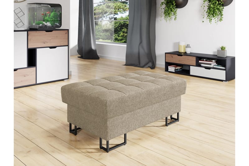 Warwick Puff - Beige - Møbler - Stoler - Krakk - Puff