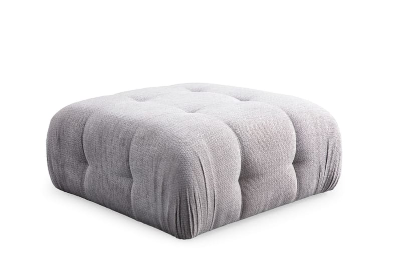 Yvara Sittepuff 100 cm, Lysegrå