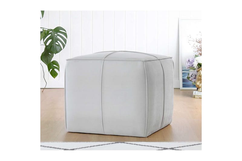 Zyra Sittepuff Utomhus 52 cm - Grå - Møbler - Stoler - Krakk - Puff