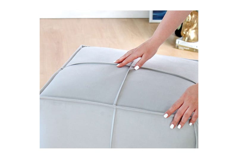 Zyra Sittepuff Utomhus 52 cm - Grå - Møbler - Stoler - Krakk - Puff