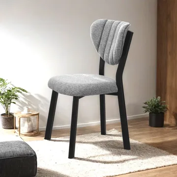 Krylor spisestol - Grå - Møbler - Stoler - Spisestuestoler & kjøkkenstoler