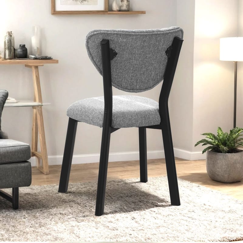 Krylor spisestol - Grå - Møbler - Stoler - Spisestuestoler & kjøkkenstoler