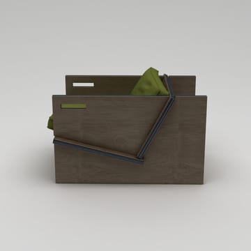 Latira Ørelappstol - Svart og grønn - Møbler - Stoler - Lenestoler