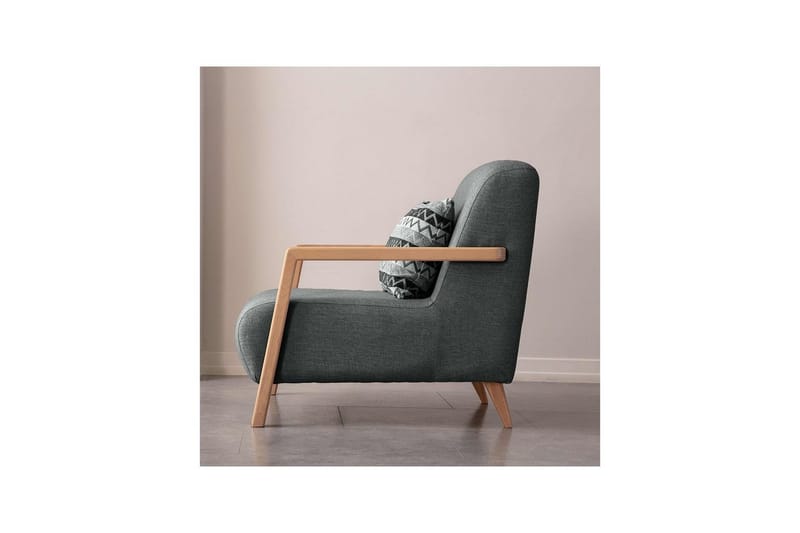 Latrona Lenestol - Antrasitt - Møbler - Stoler - Lenestoler