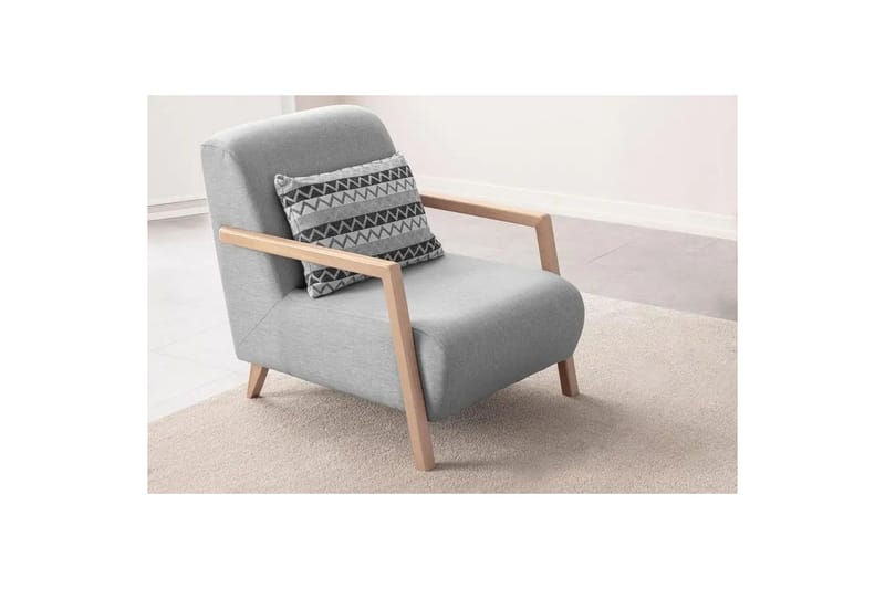 Latrona Lenestol - Grå - Møbler - Stoler - Lenestoler