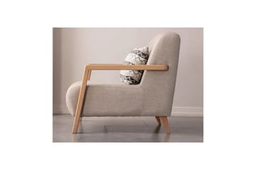 Latrona Lenestol - Kremhvit - Møbler - Stoler - Lenestoler