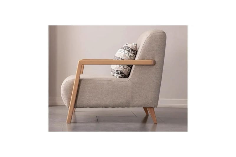 Latrona Lenestol - Kremhvit - Møbler - Stoler - Lenestoler