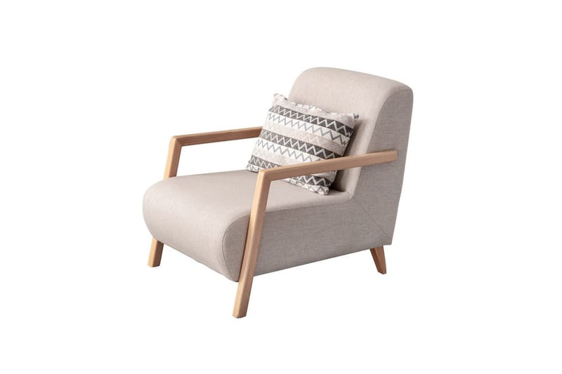 Latrona Lenestol - Kremhvit - Møbler - Stoler - Lenestoler