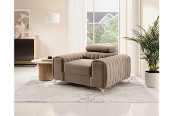 Laurece Lenestol - Beige - Møbler - Stoler - Lenestoler
