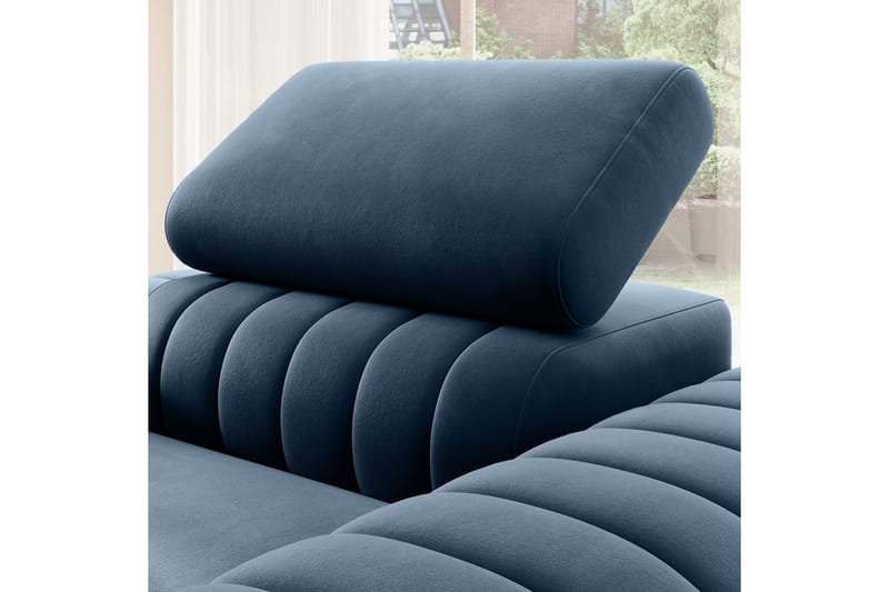 Laurece Lenestol - Blå - Møbler - Stoler - Lenestoler