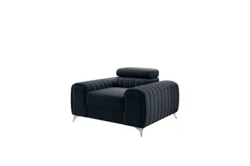 Laurece Lenestol - Svart - Møbler - Stoler - Lenestoler